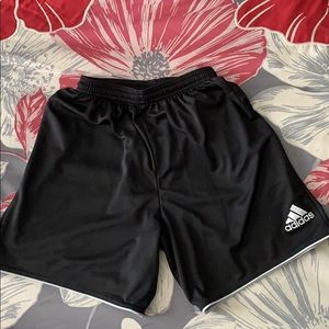 Black adidas sport shorts